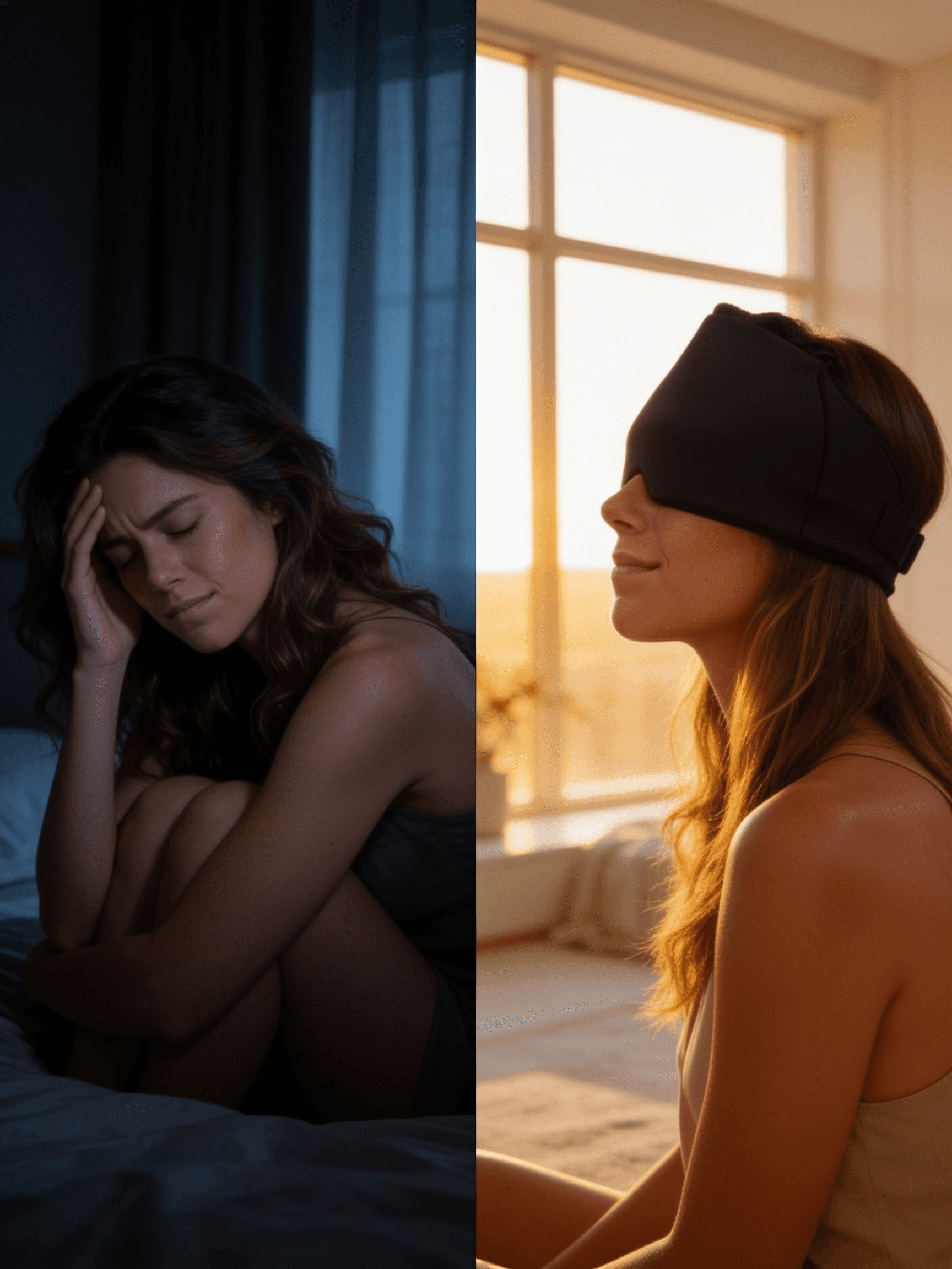 Bonnet froid anti-migraine TêteZen, thérapie chaud & froid